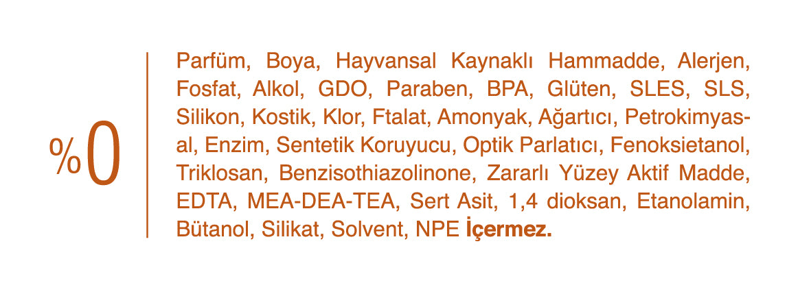 %0 - içermez