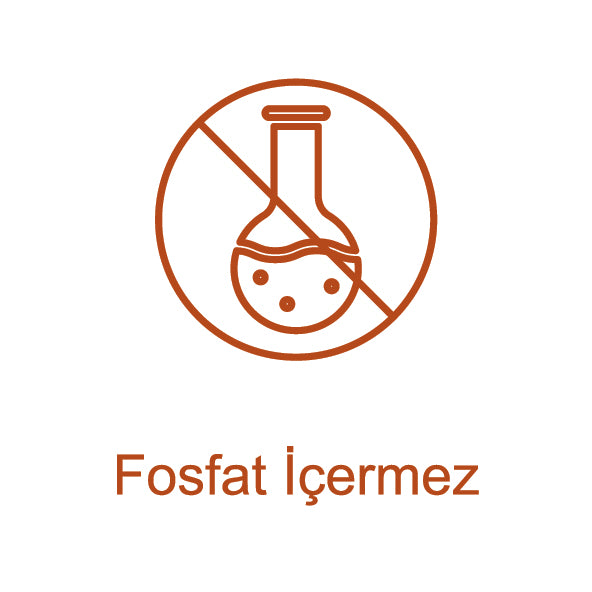 Fosfat içermez