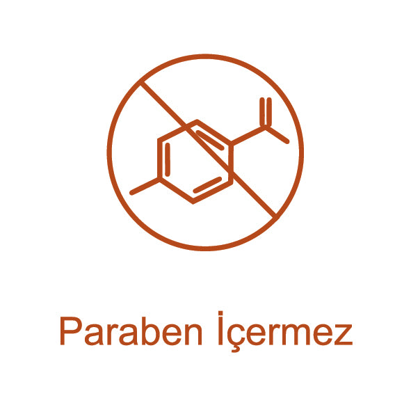 Paraben içermez