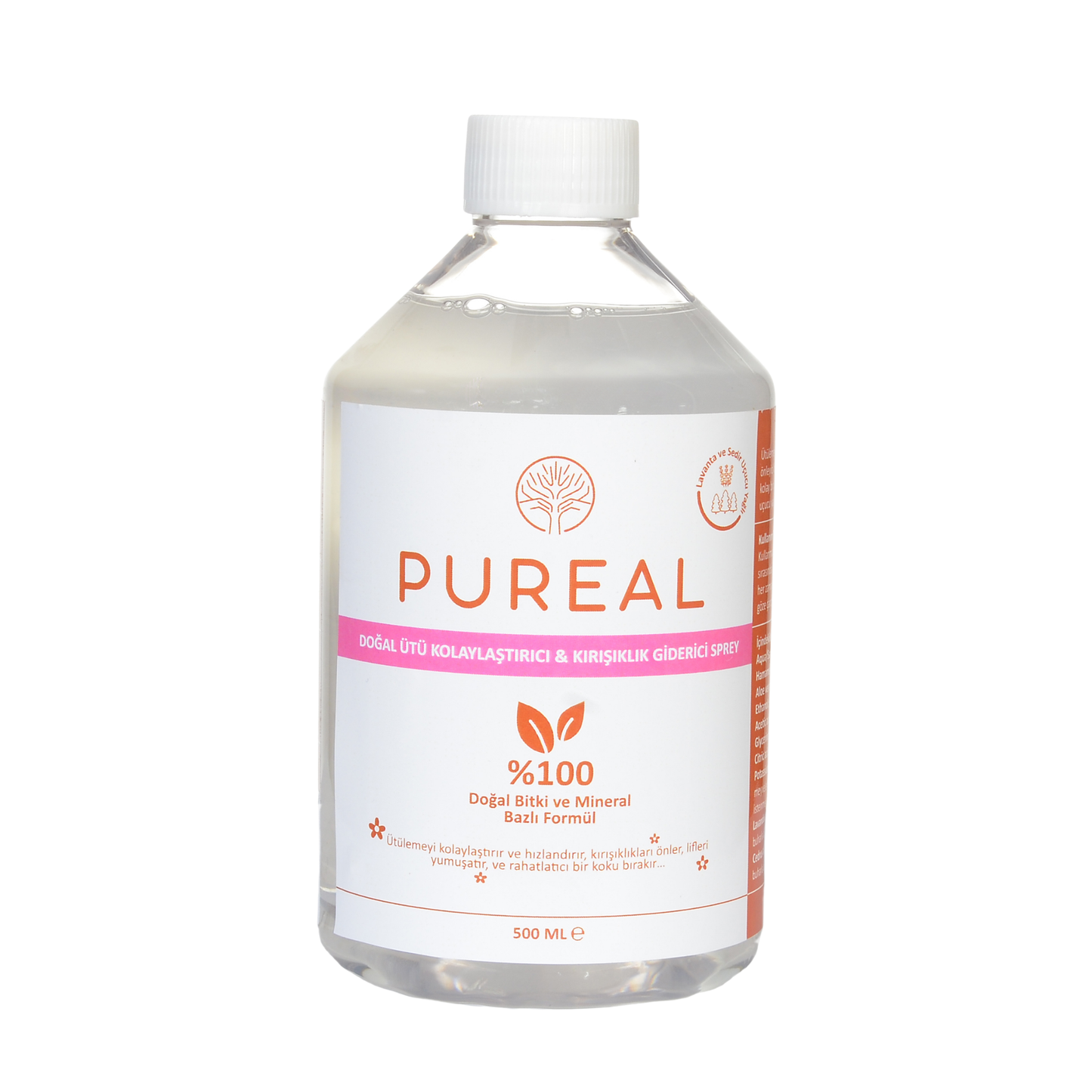 Pureal Doğal Ütü Kolaylaştırıcı & Kırışıklık Giderici Sprey