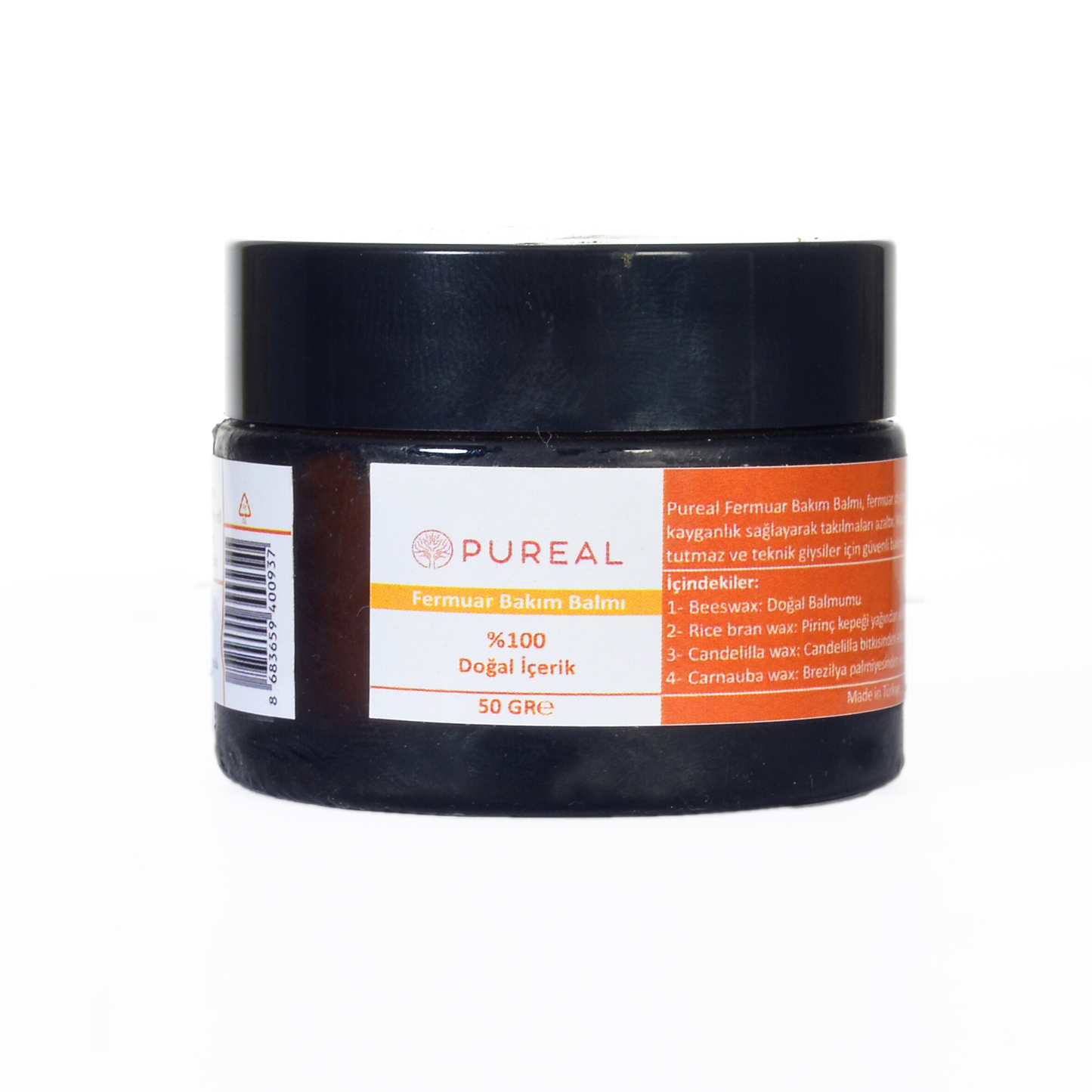 Pureal Doğal Fermuar Bakım Balmı