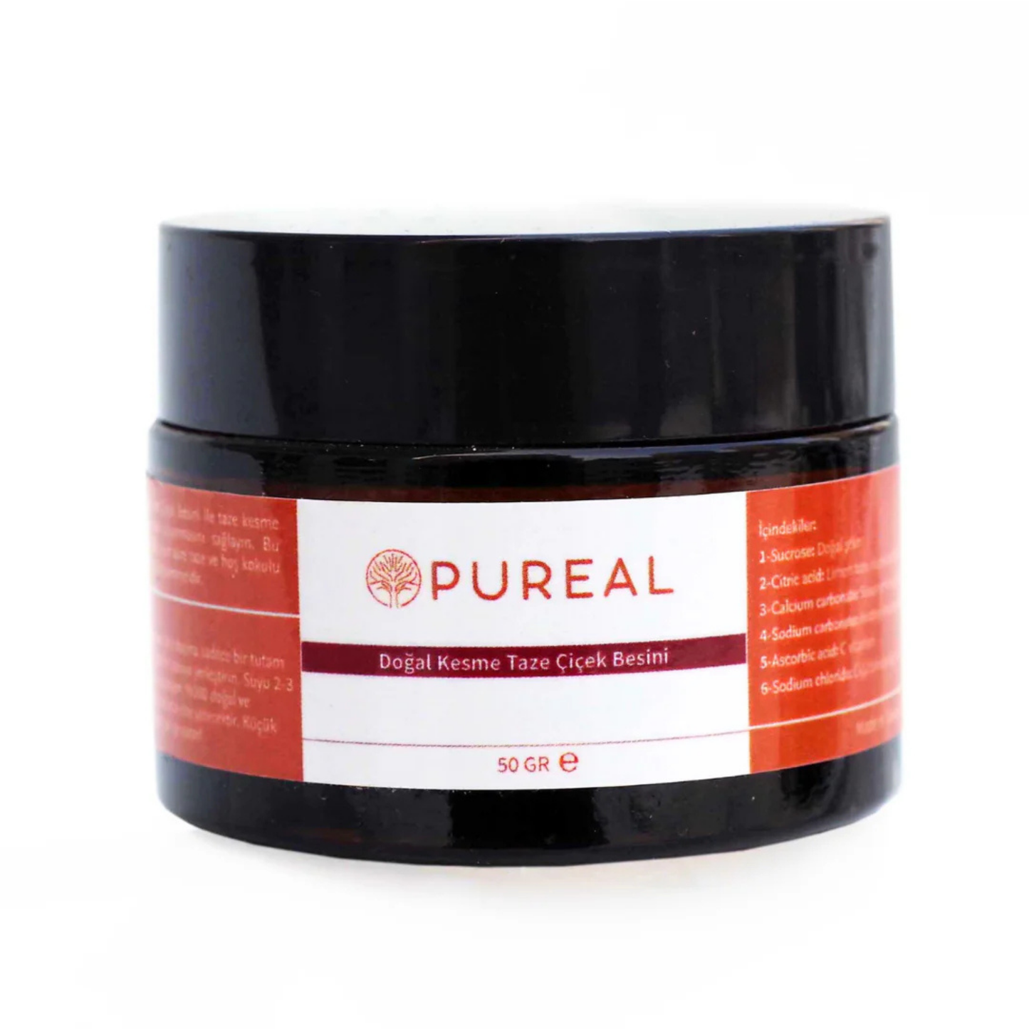 Pureal Kesme Taze Çiçek Besini