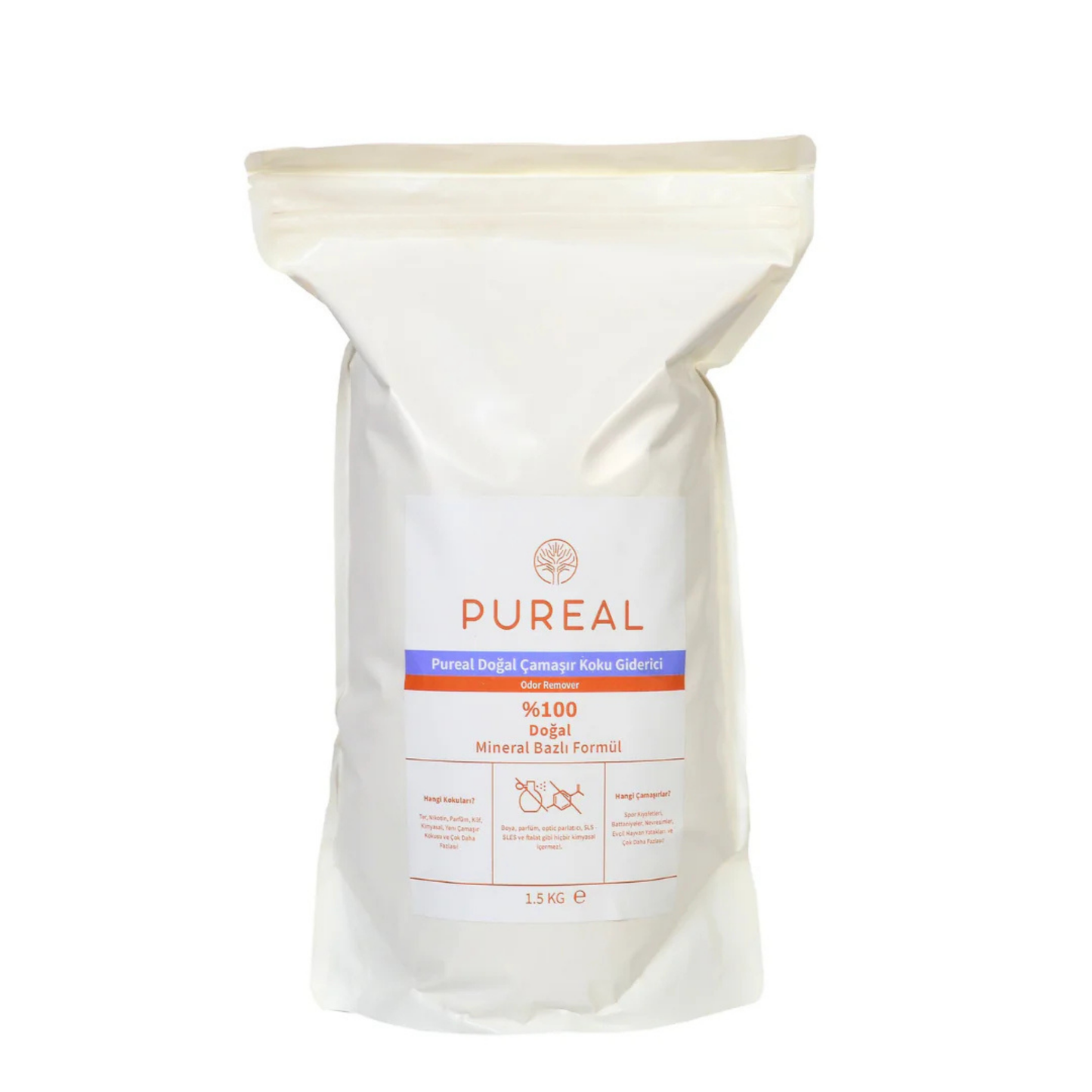 Pureal Doğal Çamaşır Koku Giderici