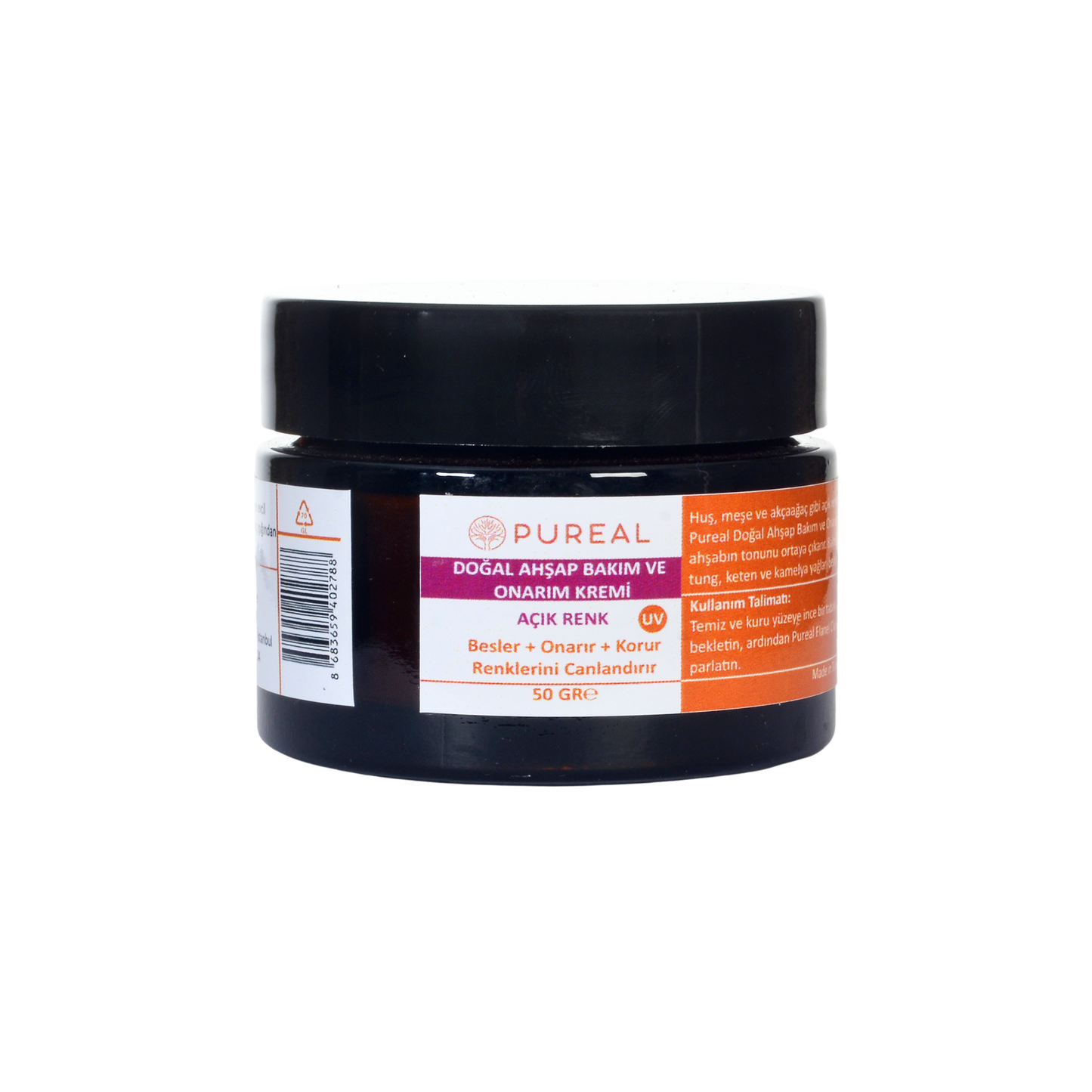 Pureal Doğal Ahşap Bakım ve Onarım Kremi