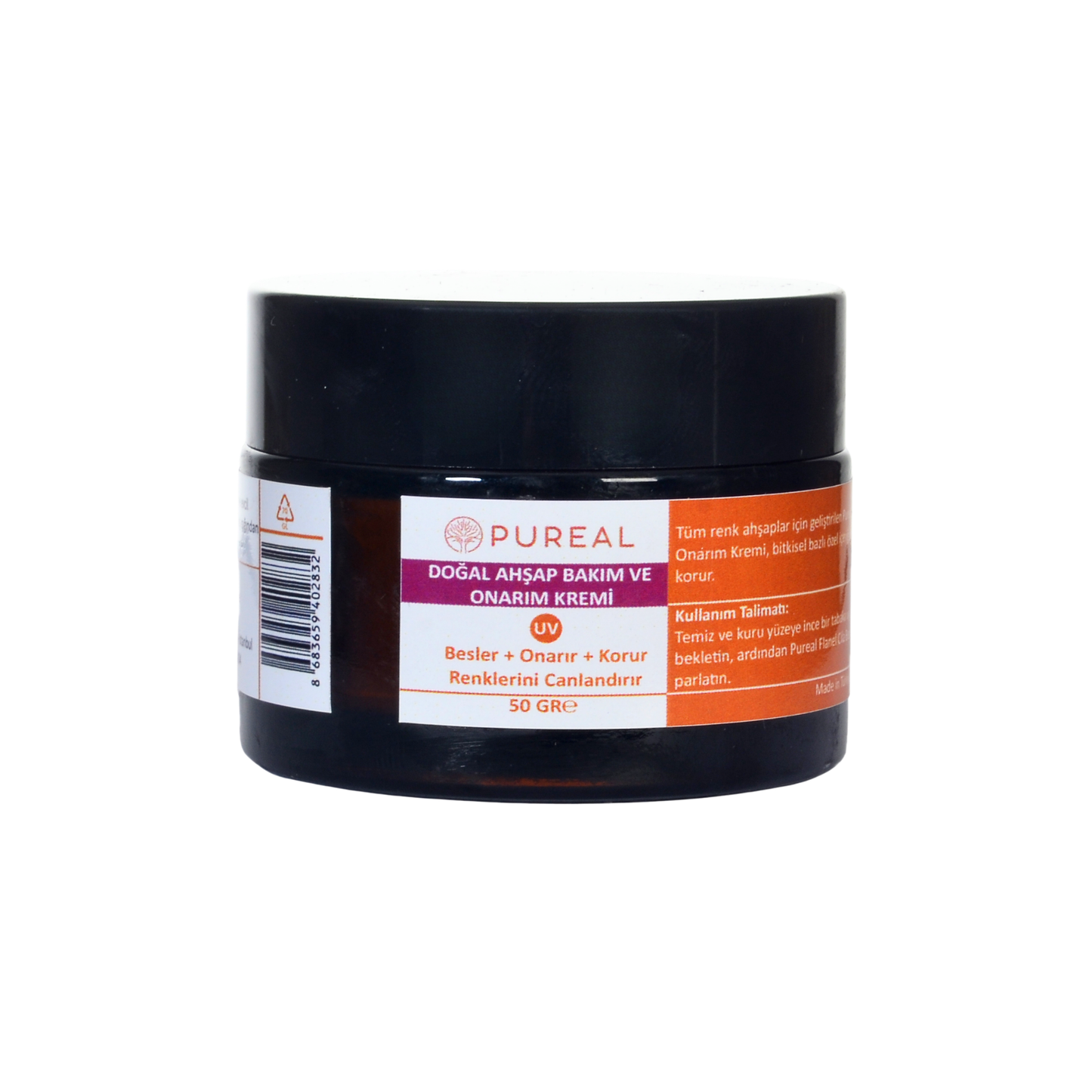 Pureal Doğal Ahşap Bakım ve Onarım Kremi