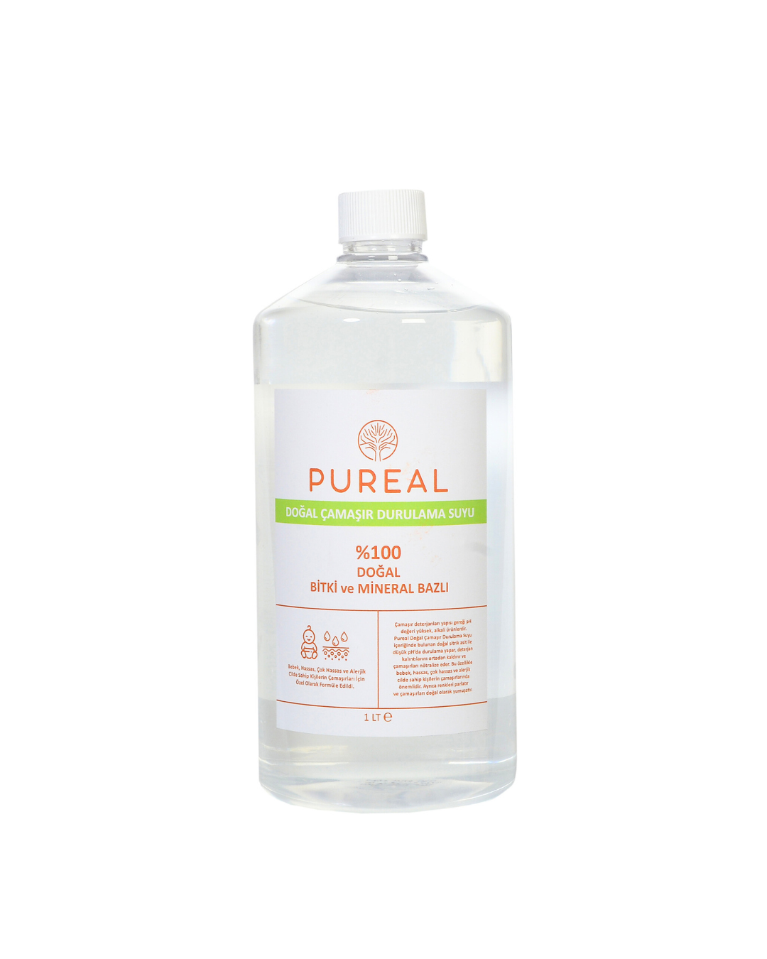 Pureal Doğal Çamaşır Durulama Suyu