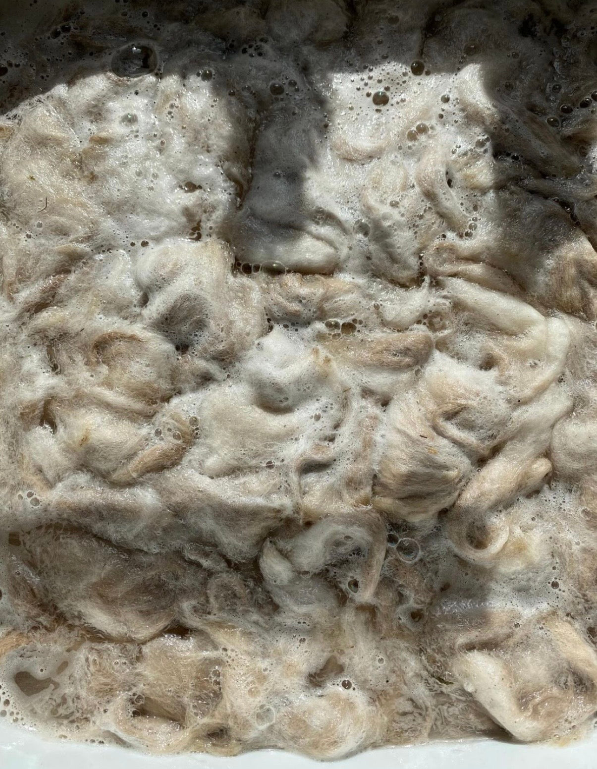 Pureal Saf Yıkanmamış Koyun Yünü | Lanolinli