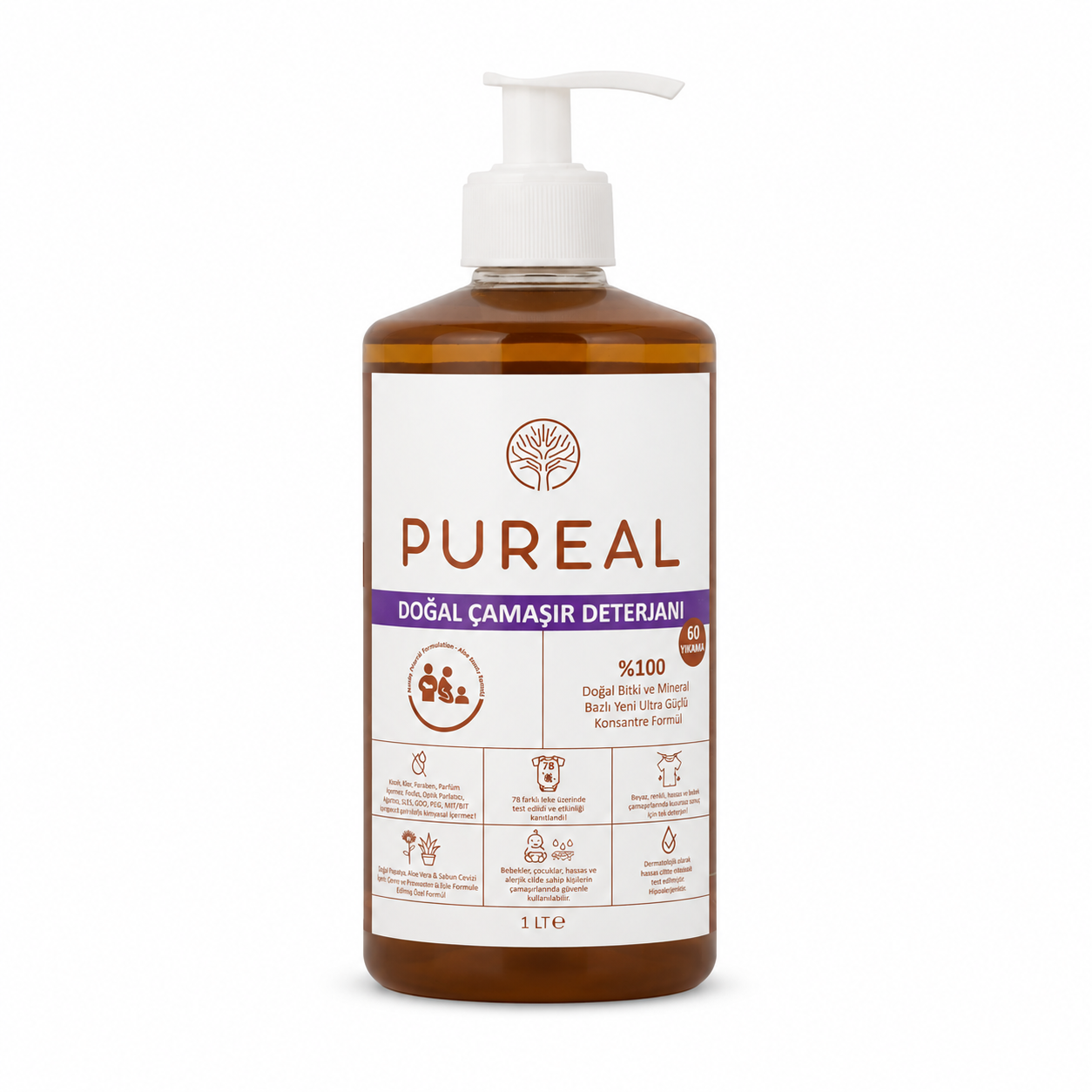 Pureal Doğal Çamaşır Deterjanı 2.0