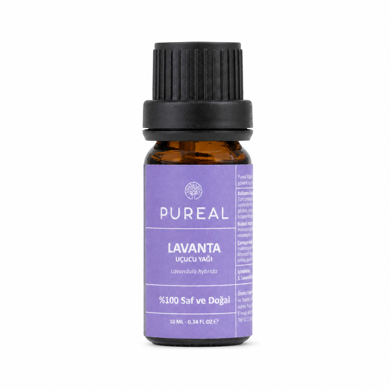 Pureal Organik Lavanta Uçucu Yağı