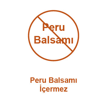 Peru balsamı içermez