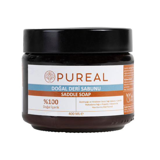 Pureal Doğal Deri Sabunu - Saddle Soap